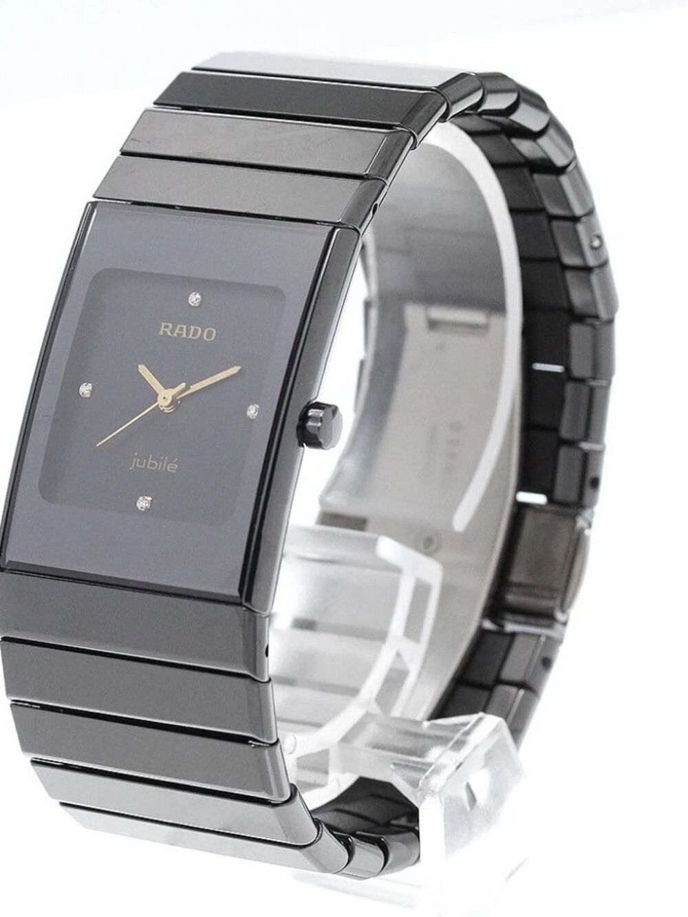 RADO Jubilee 205.0295.3 4P diamond black Dial Quartz Men's Watch_971473